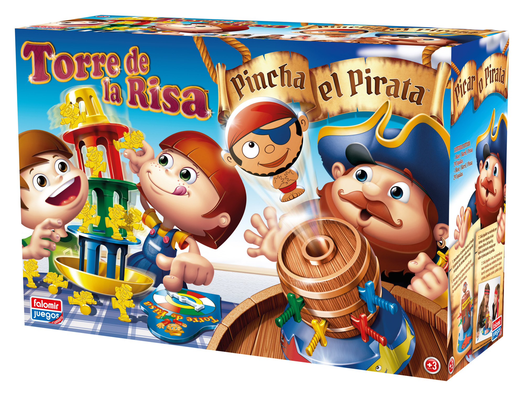 PINCHA PIRATA + TORRE DE LA RISA 7777 - N7923