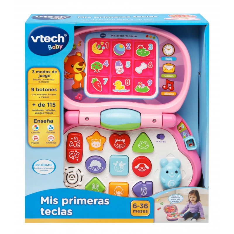 MIS PRIMERAS TECLAS ROSA 191257