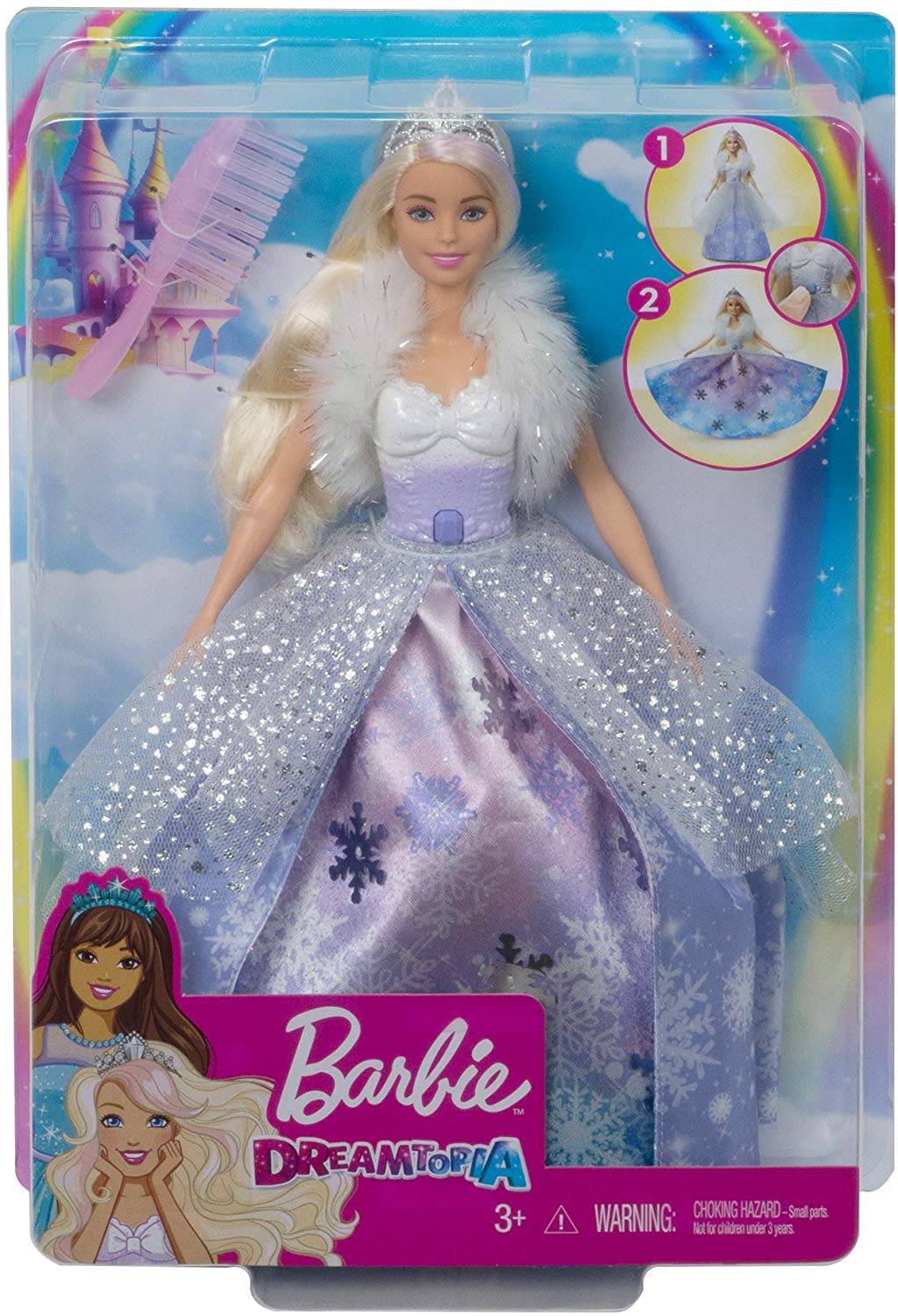 BARIBE PRINCESA VESTIDO MAGICO GKH26