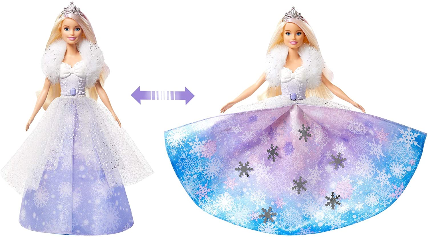 BARIBE PRINCESA VESTIDO MAGICO GKH26