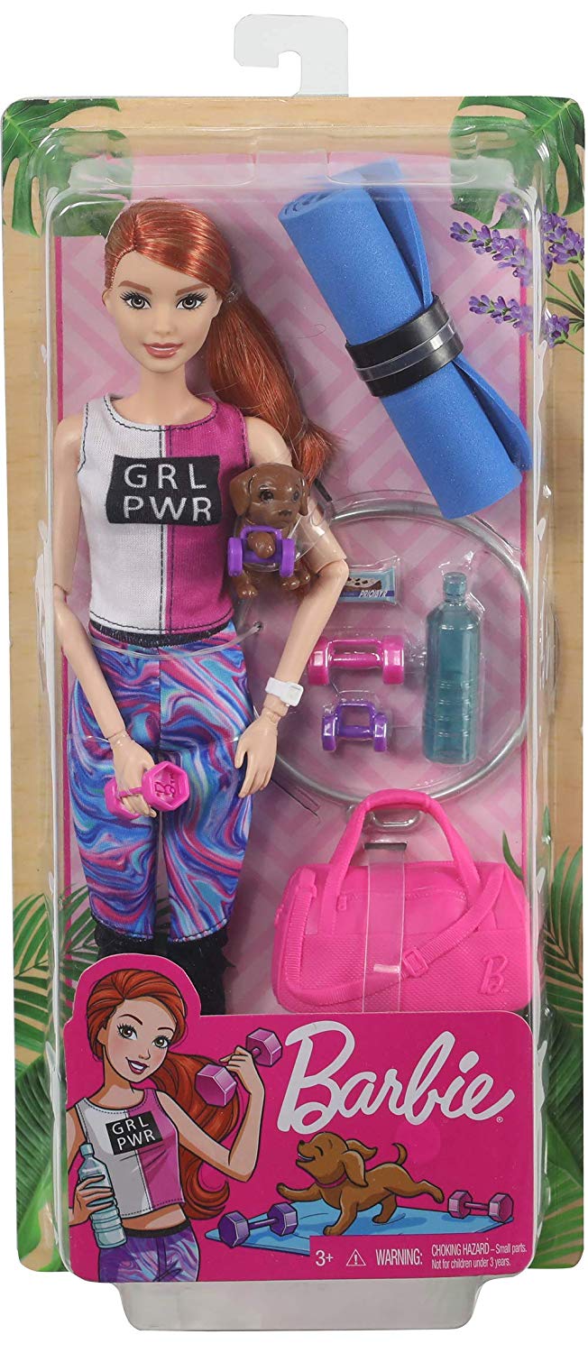 BARBIE BIENESTAR GIMNASIO GJG57