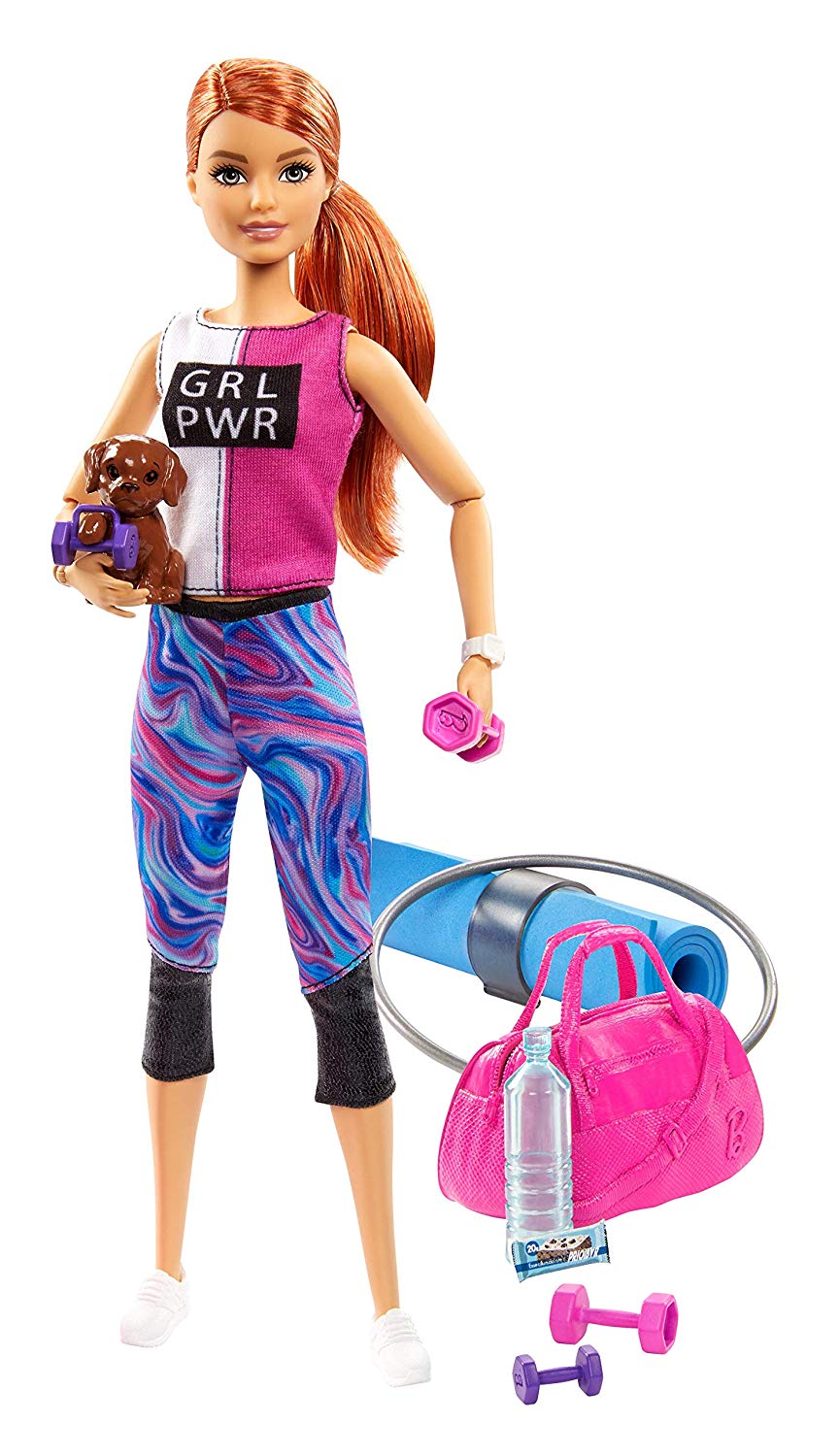 BARBIE BIENESTAR GIMNASIO GJG57