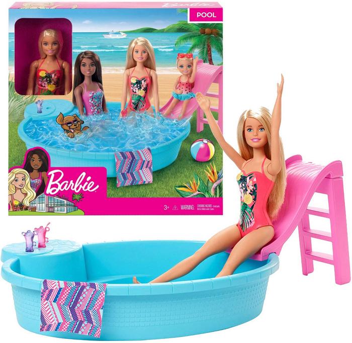 BARBIE CON PISCINA GHL91 - V721