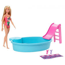 BARBIE CON PISCINA GHL91 - V721