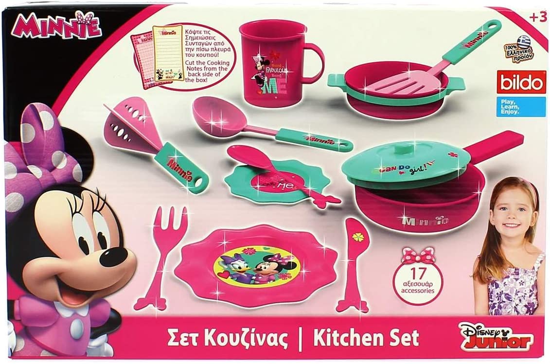 SET DE COCINA DE MINNIE MOUSE B-8414