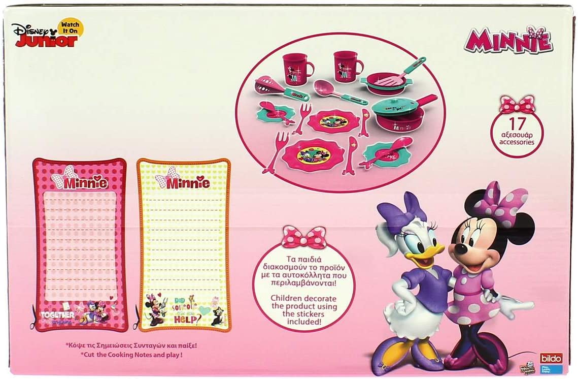 SET DE COCINA DE MINNIE MOUSE B-8414