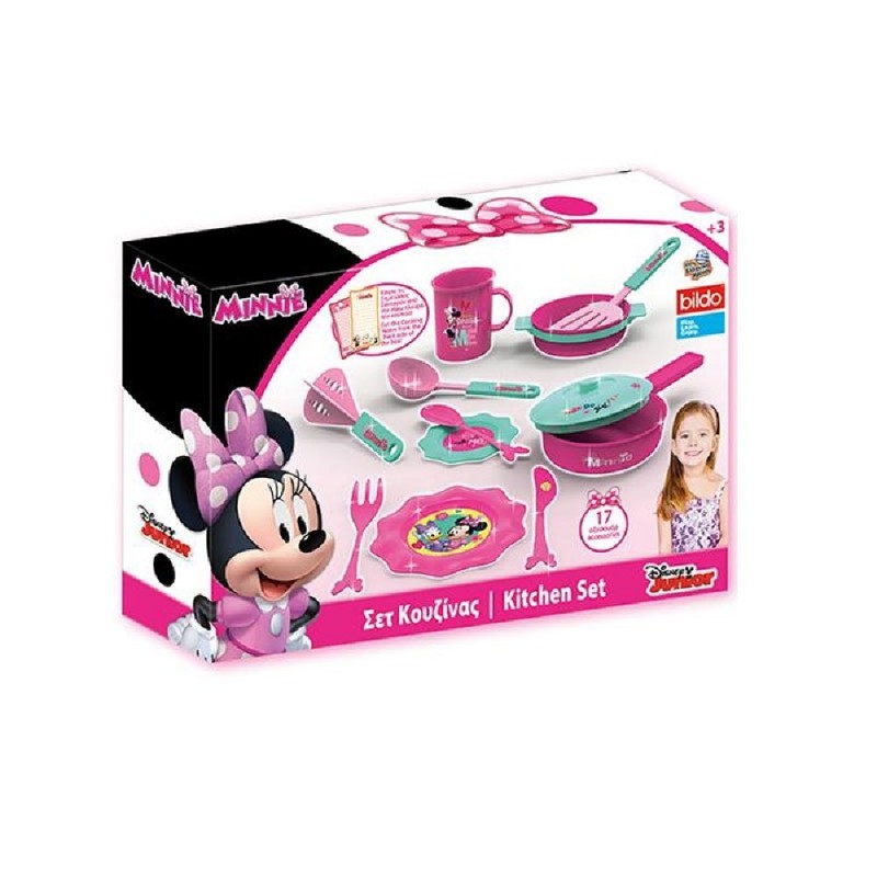 SET DE COCINA DE MINNIE MOUSE B-8414
