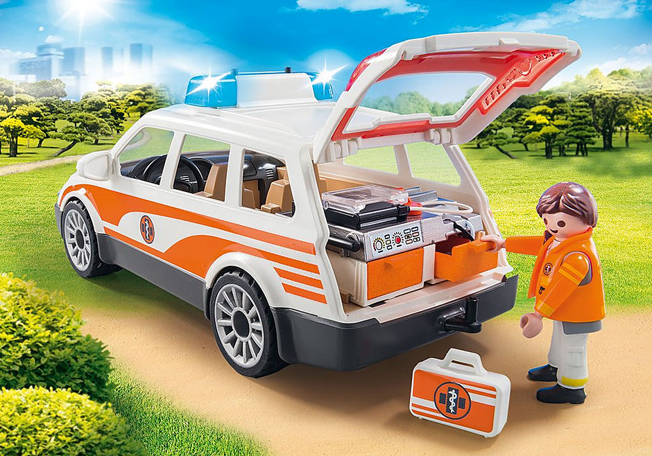 COCHE DE EMERGENCIA CON SIRENA 70050