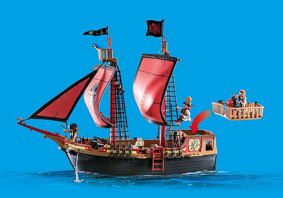 BARCO PIRATA CALAVERA 70411 - N36822