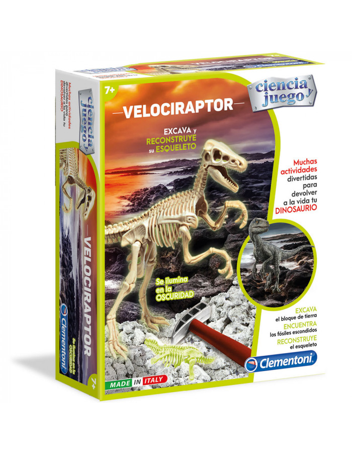 ARQUEOJUGANDO VELOCIRAPTOR FLUR 55352