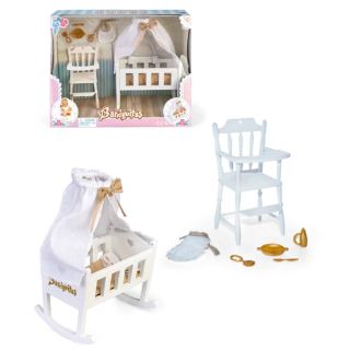BARRIGUITAS SET DE CUNA SILLITA TRONA Y ACCESORIOS 15557  V23820