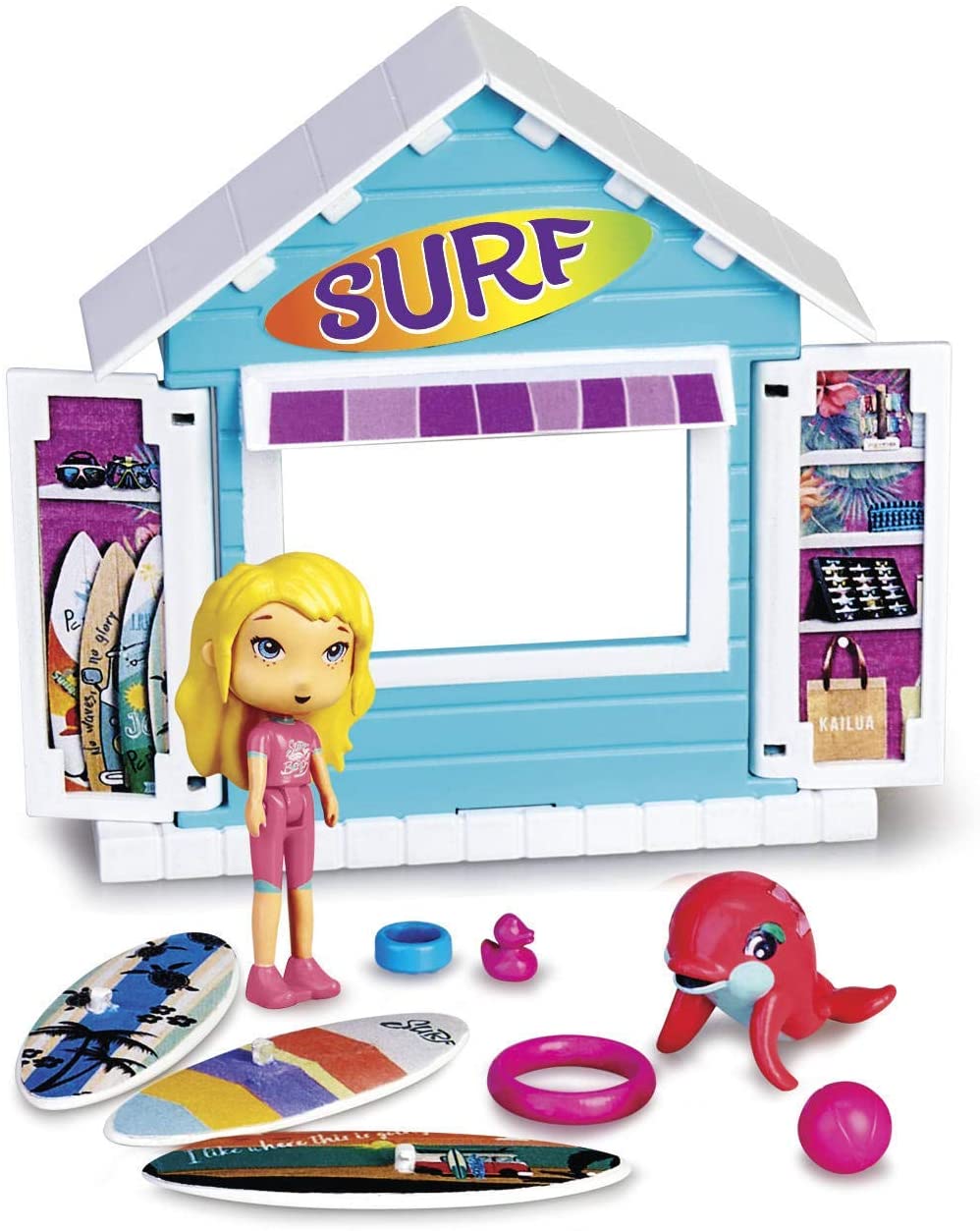 MYMY CITY SET MUEBLES + FIGURA PUESTECITO SURF 15596