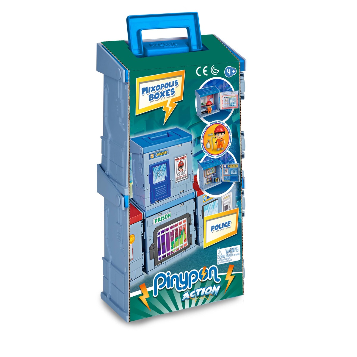 PINYPON ACTION 2 MIXOPOLIS BOXES POLICIA 15715 - N39320