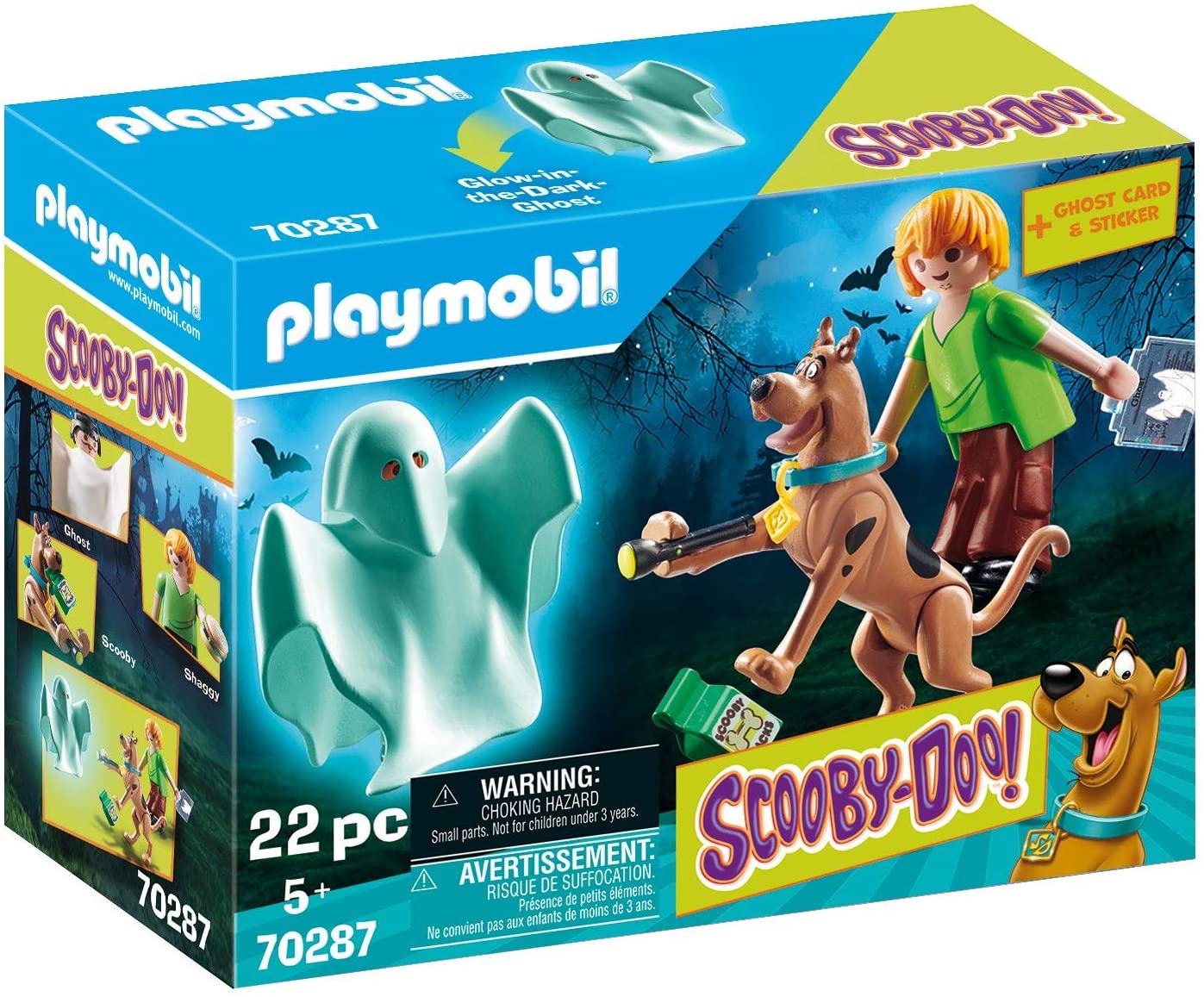 SCOOBY DOO Y SHAGGY CON FANTASMA 70287 - N80520