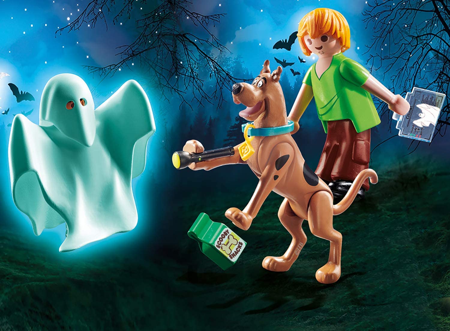 SCOOBY DOO Y SHAGGY CON FANTASMA 70287 - N80520