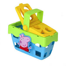 CESTA PICNIC CON FORMAS PARA ENCAJAR PEPPA PIG 1684446 - N26720