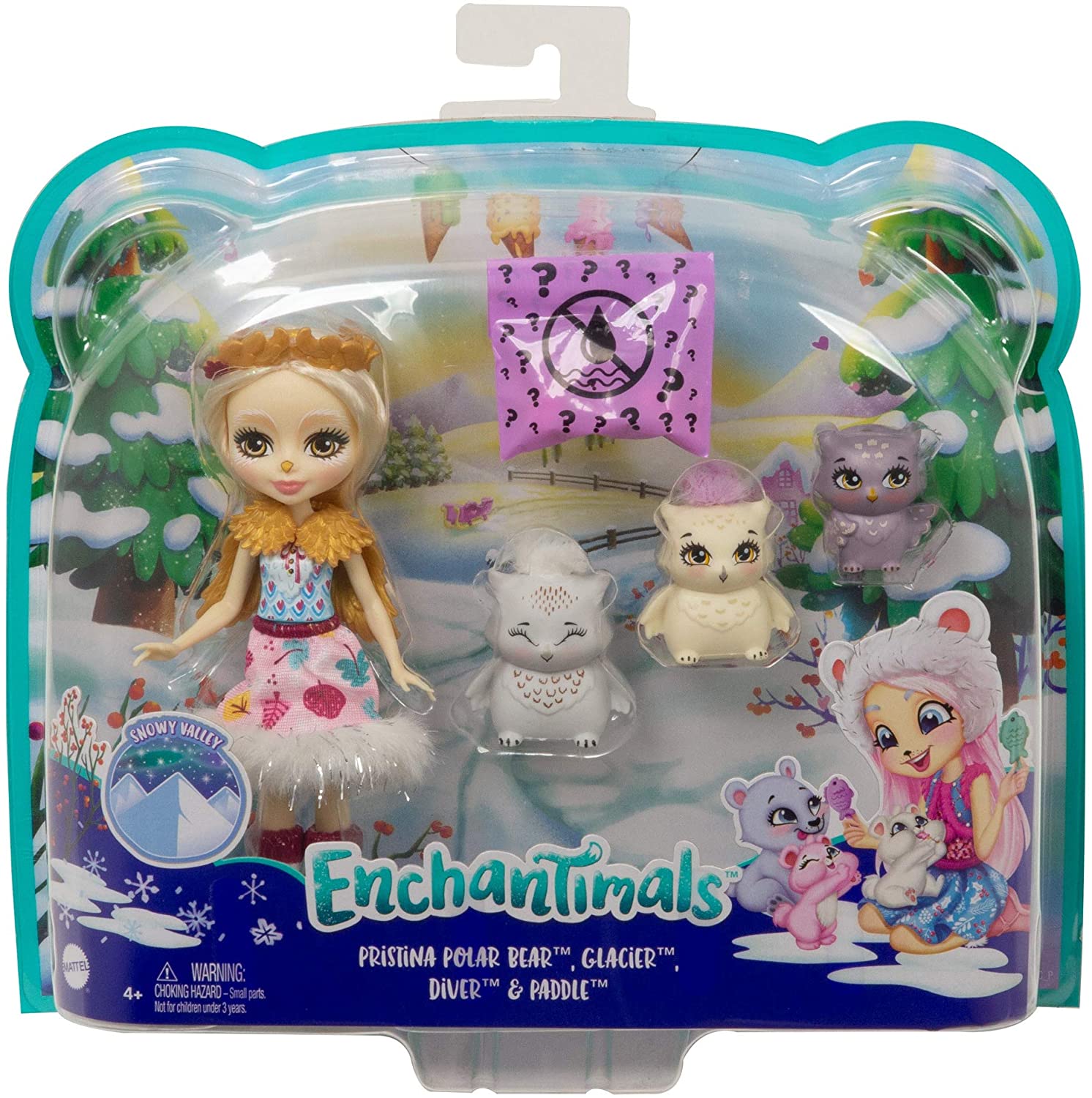 ENCHANTIMALS BUHO Y FAMILIA GJX46 - N63220