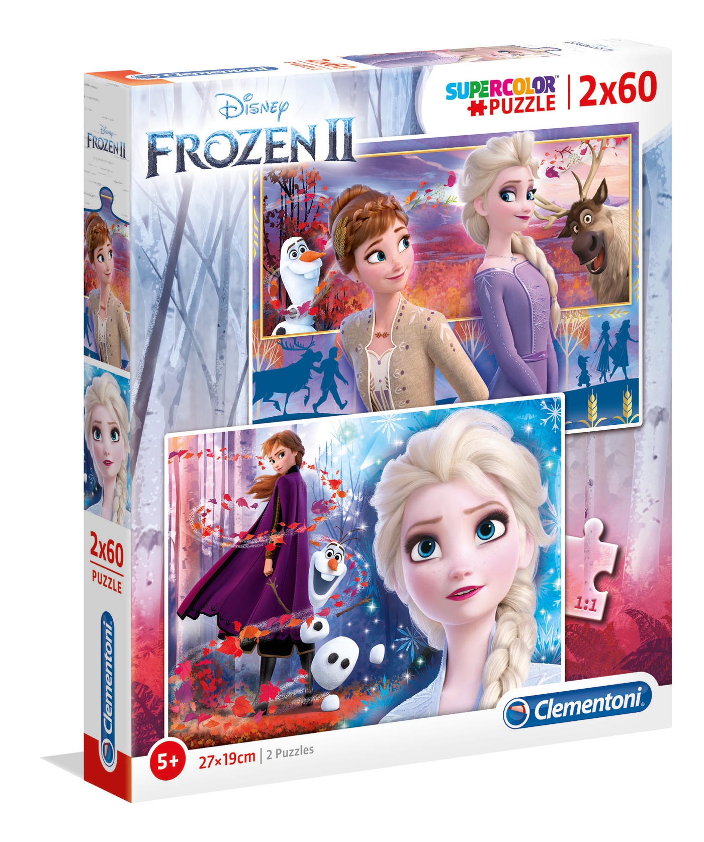 PUZZLE 2X60 FROZEN 2 21609