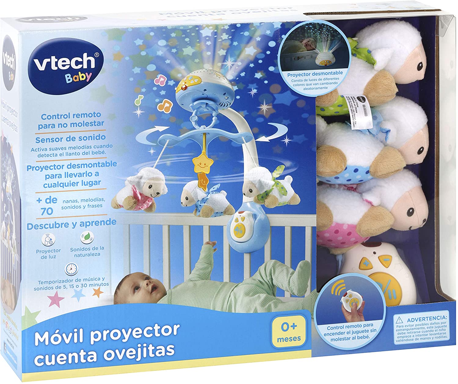MOVIL PROYECTOR CUENTA OVEJITAS 503322 - N26221