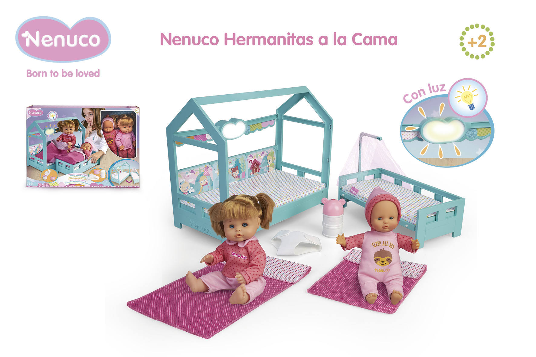 NENUCO HERMANITAS A LA CAMA 15776  - N42620