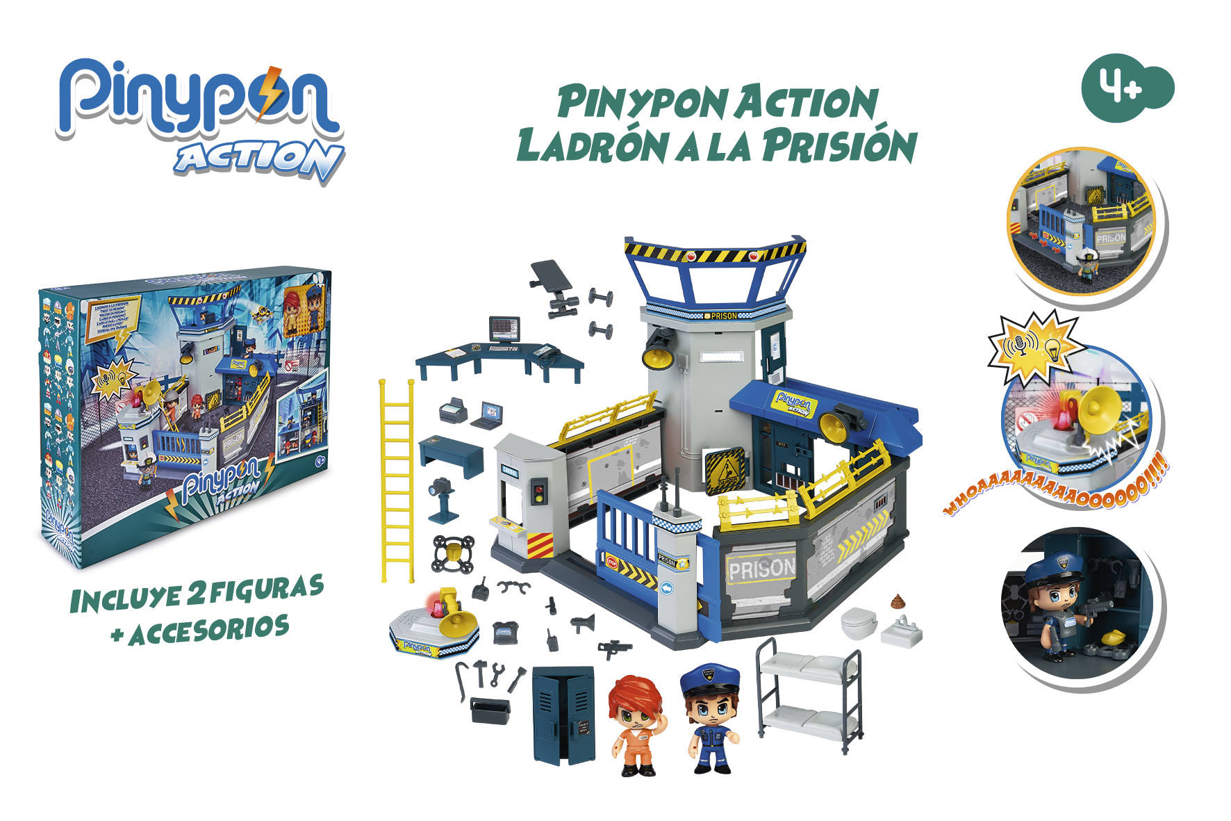 PINYPON ACTION LADRON A LA PRISION 15802  - N39720