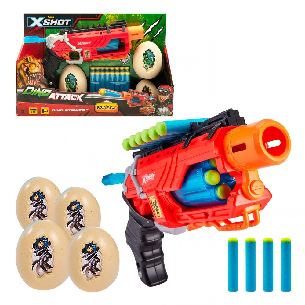 X-SHOT DINO ATTACK PISTOLA DINO 46559 - V50522