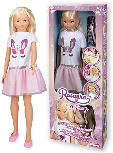 MUÑECA ROSAURA 105CM LE CRECE EL PELO 85510