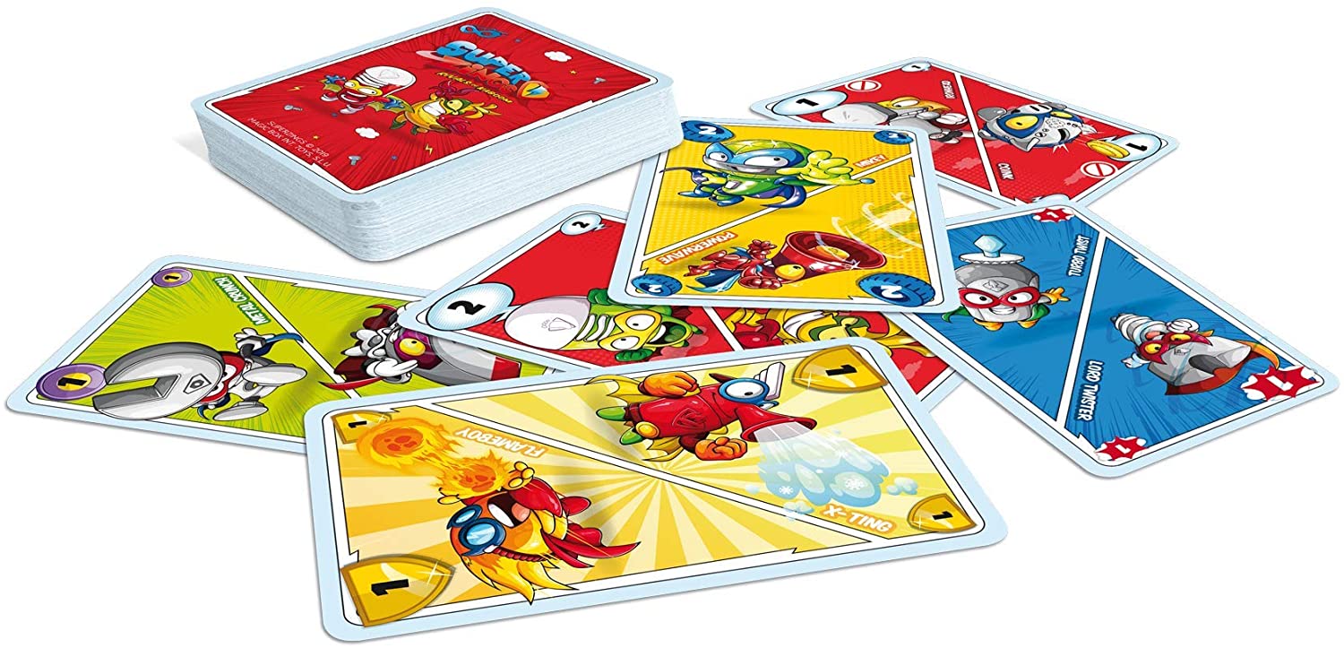 JUEGO DE CARTAS 4EN1 SUPERZINGS 00684