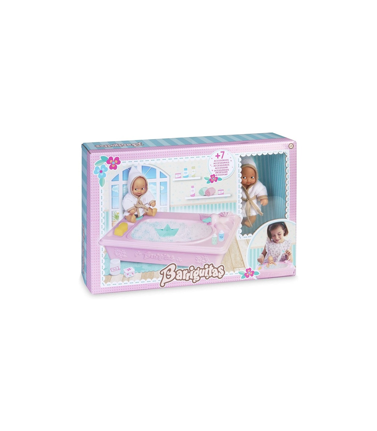 BAÑERA CON FIGURA DE BEBE BARRIGUITAS 16218 - V41321
