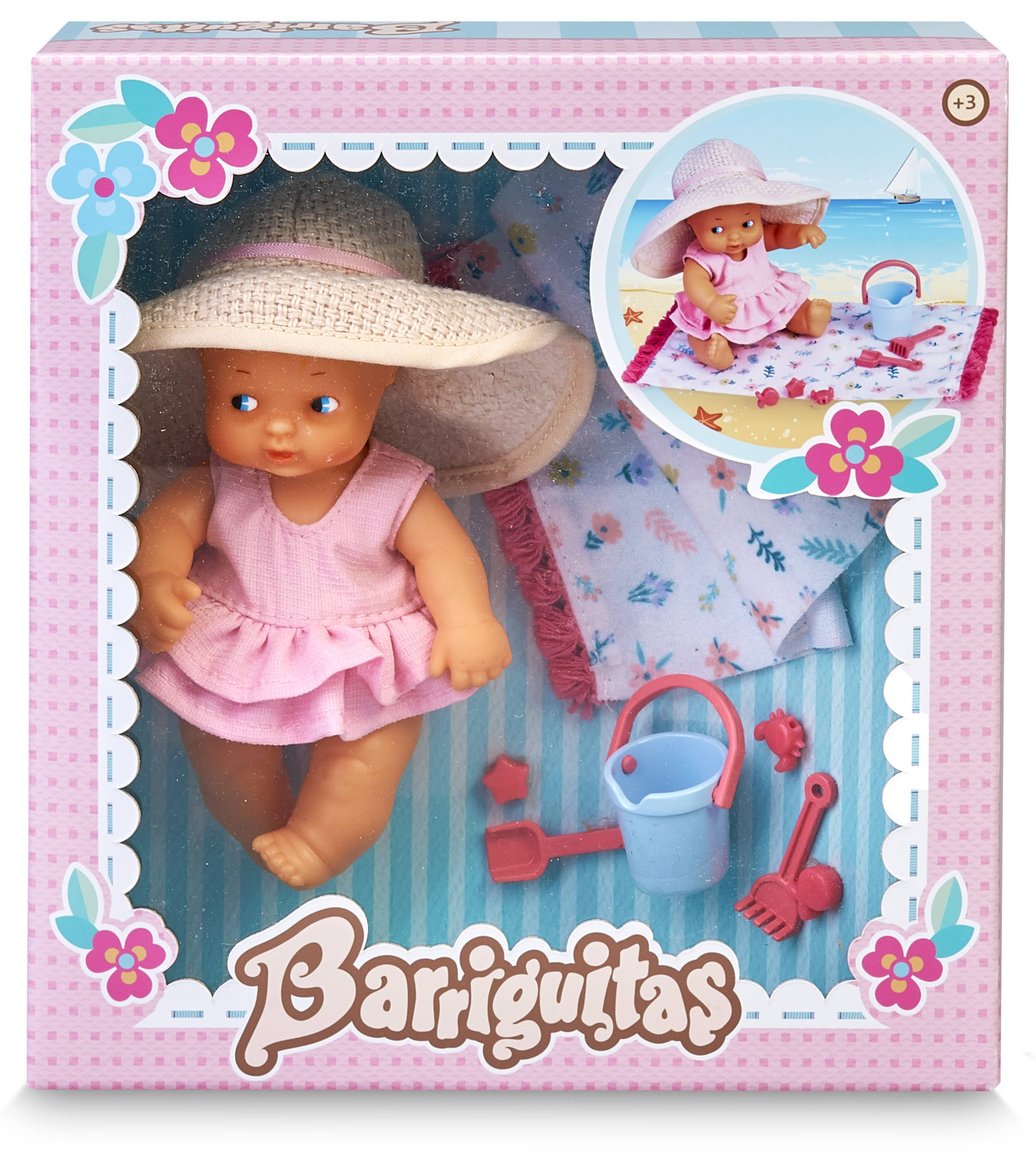 BEBE EN LA PLAYA BARRIGUITAS 16221 - V41121