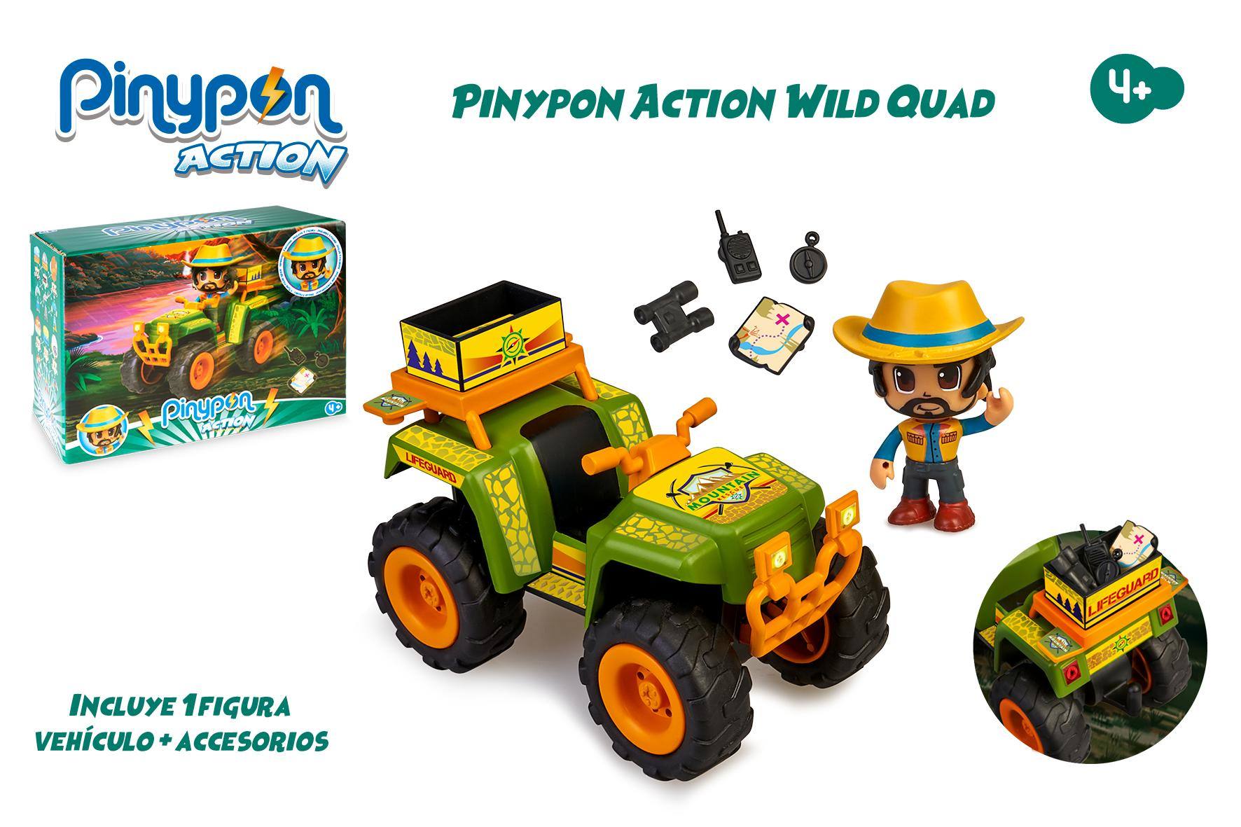 PINYPON ACTION COCHE QUAD 16302