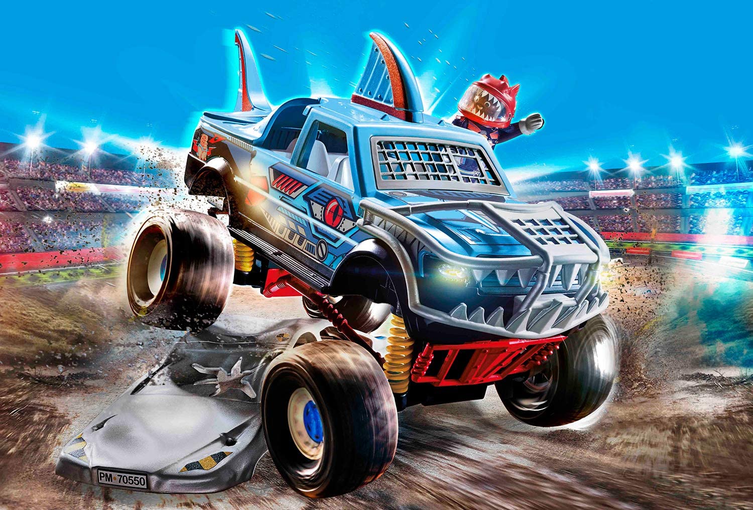 STUNTSHOW MONSTER TRUCK SHARK 70550 - N36821