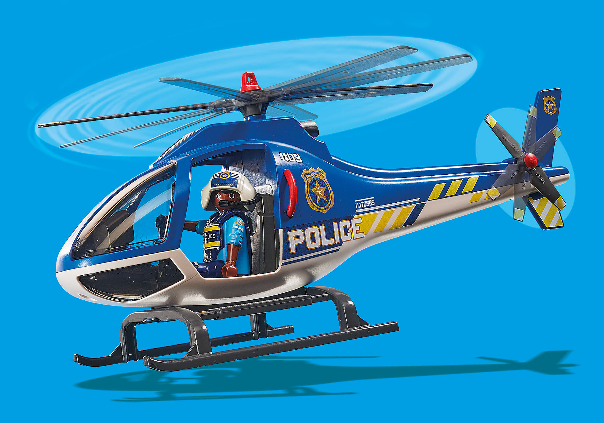 HELICOPTERO DE POLICIA 70569 - N37921