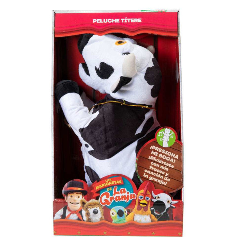 MARIONETA MUSICAL VACA LOLA GRANJA DE ZENON AR84600