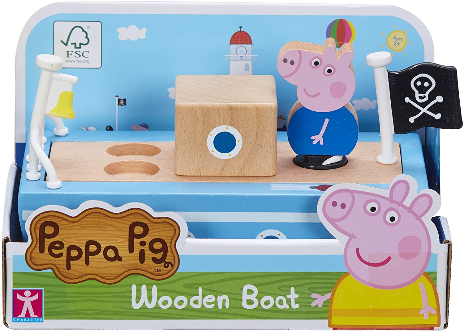 BARCO DE MADERA PEPPA PIG CO07209