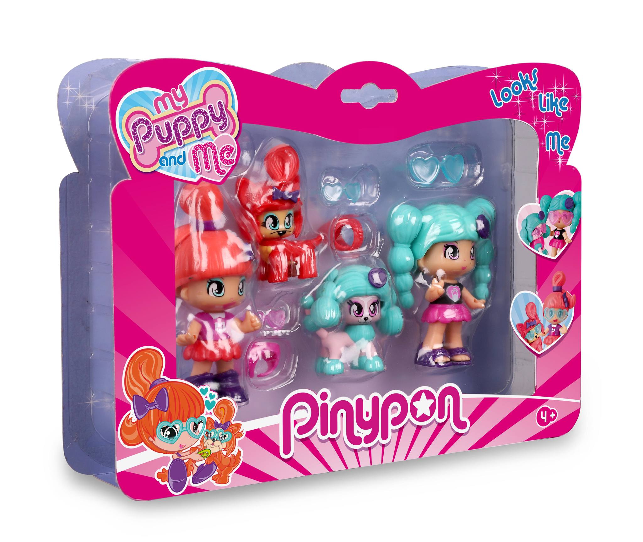 PINYPON MY PUPPY AND ME PACK DOBLE FIGURAS 16300