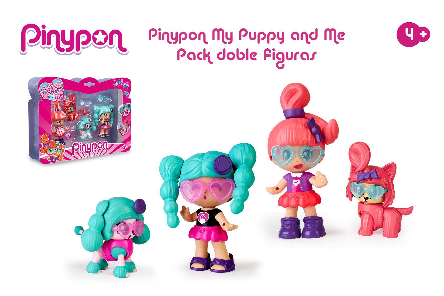 PINYPON MY PUPPY AND ME PACK DOBLE FIGURAS 16300