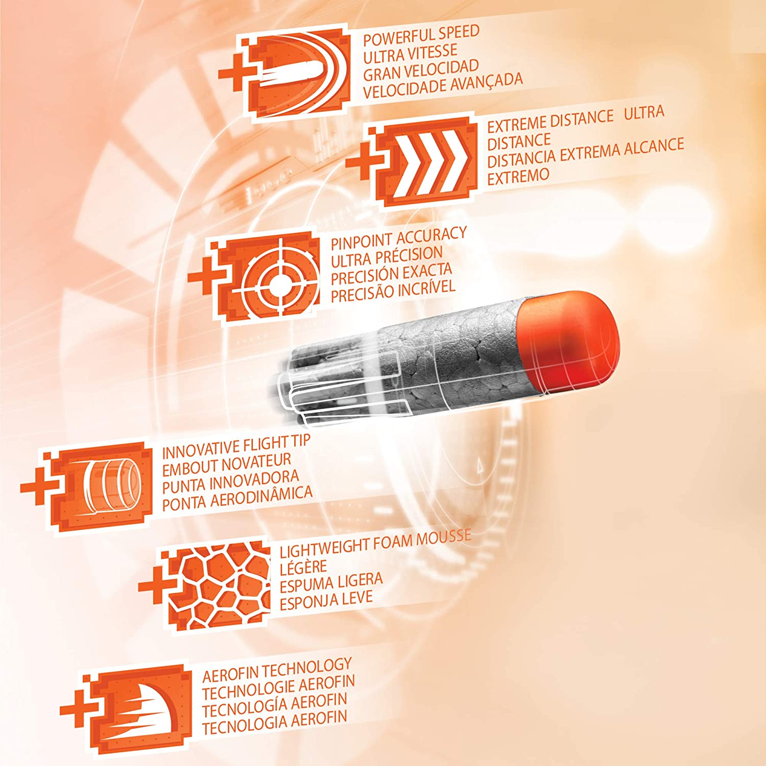 NERF ULTRA 20 DARDOS E6600