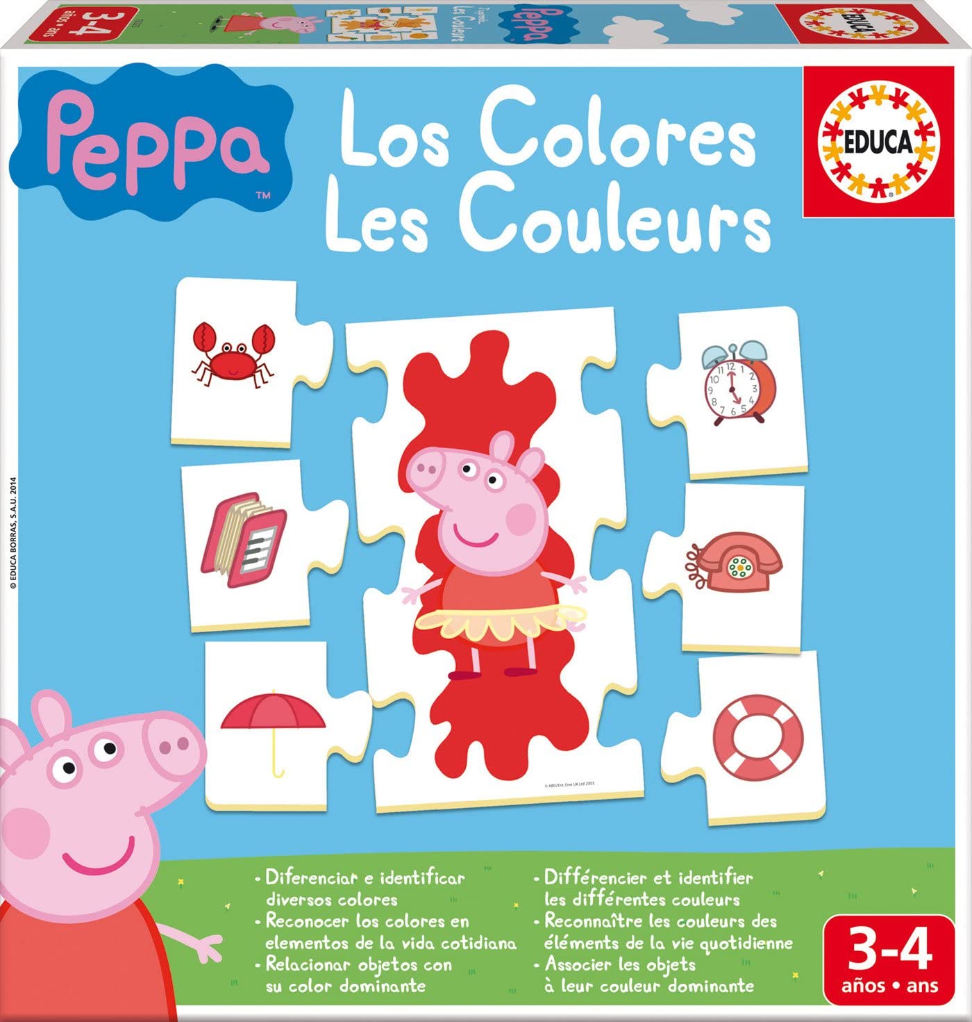 APRENDO LOS COLORES PEPPA PIG 16225