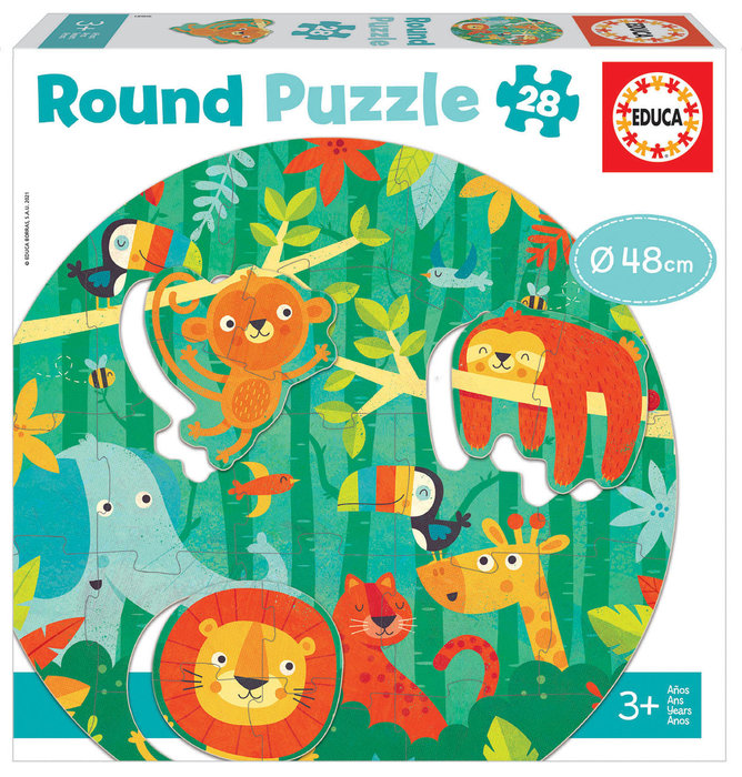 28 LA SELVA ROUND PUZZLE 18906