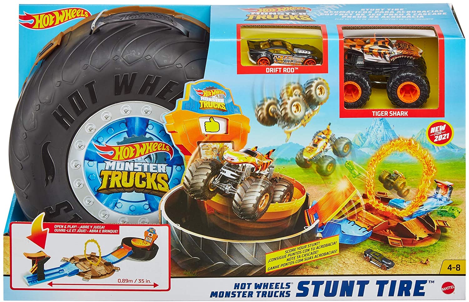 MONSTER TRUCK RUEDA ACROBACIAS GVK48 - N54921