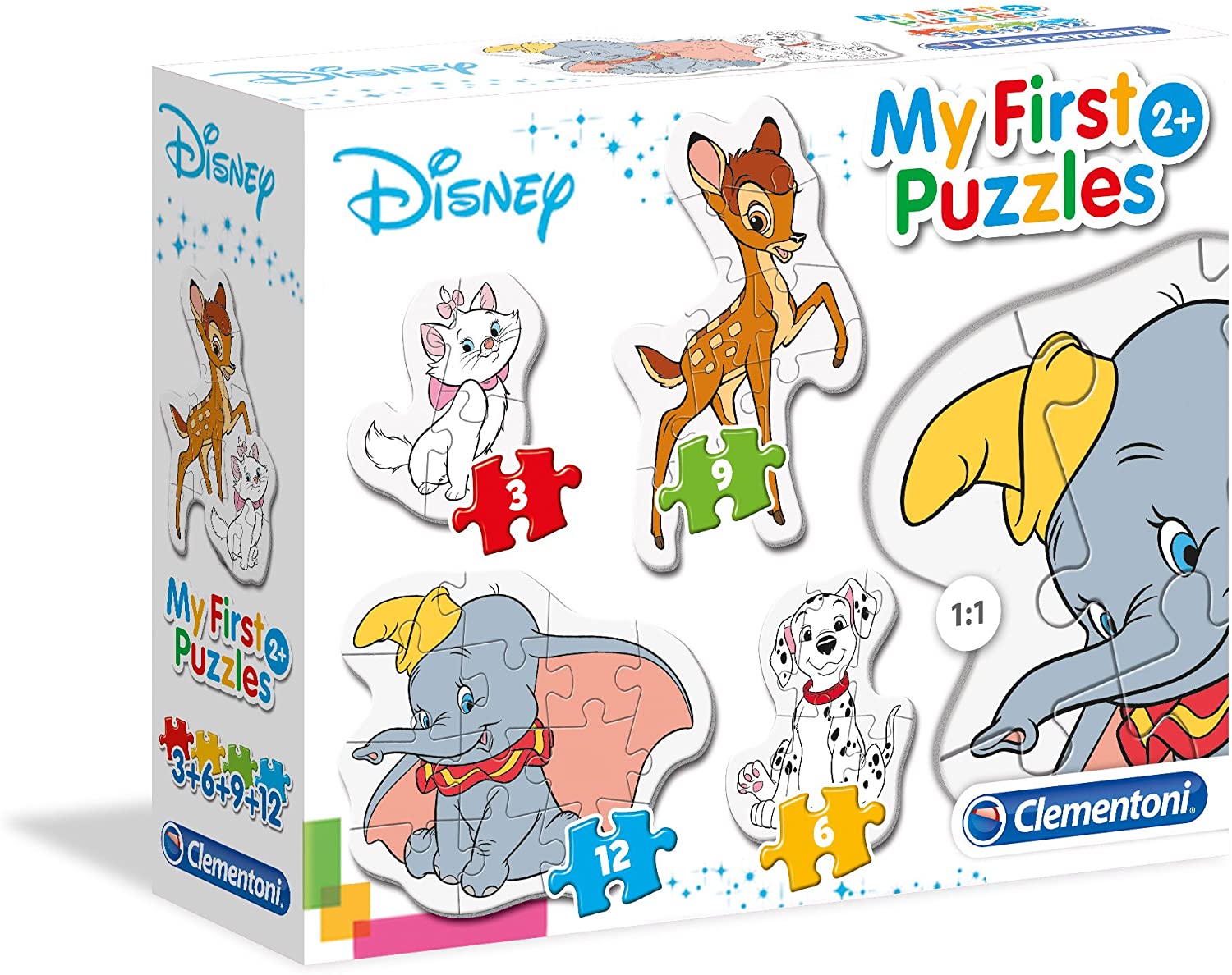PUZZLE FIRST 3 6 9 ANIMALE FRIENDS 20806