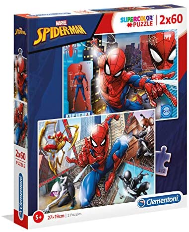 PUZZLE 2X60 SPIDERMAN 21608