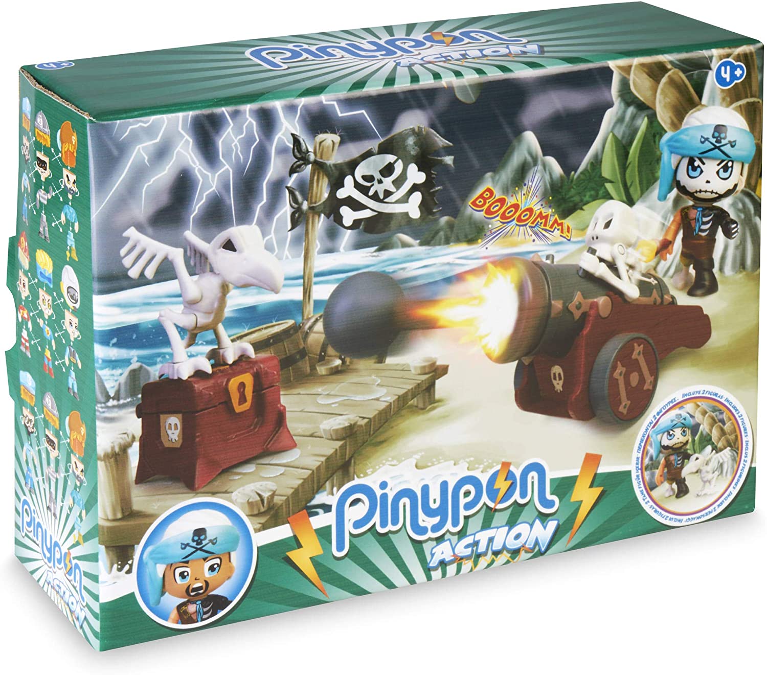 PINYPON ACTION CAÑON PIRATA FANTASMA 16238