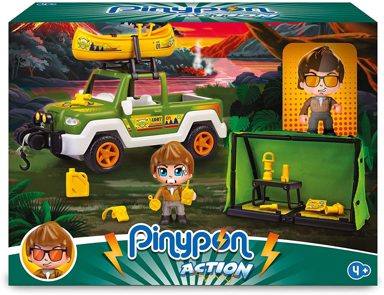 PINYPON ACTION COCHE PICK UP RESCATE 16301