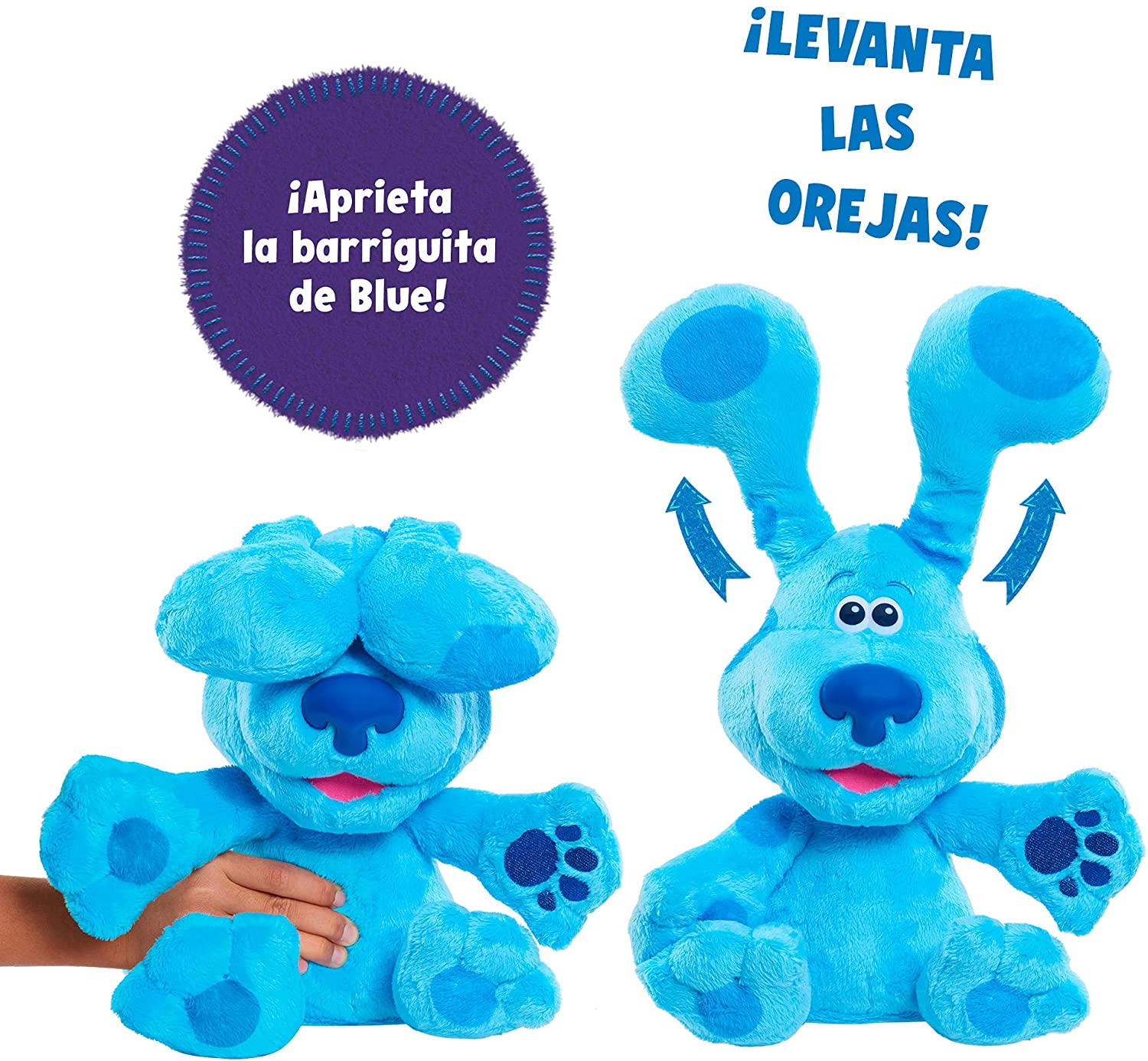 PISTA DE BLUE Y TU PELUCHE PEEK A BOO BLUE BLU02100 - N64022