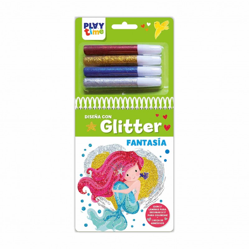 DISEÑA CON GLITTER PTL002