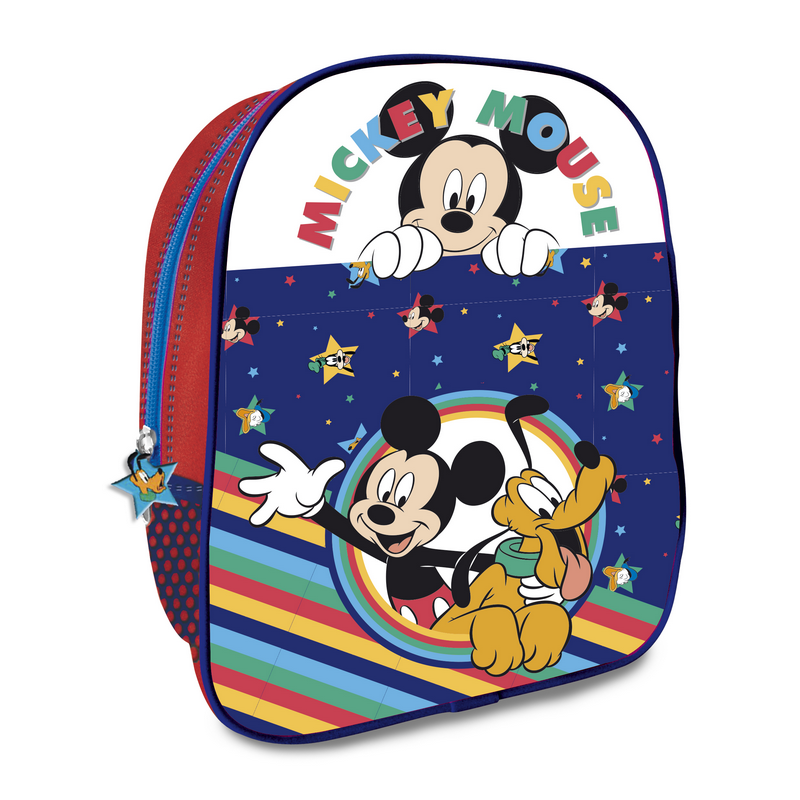 MOCHILA PEQUEÑA MICKEY STA 22X26X9.5CM. 464125