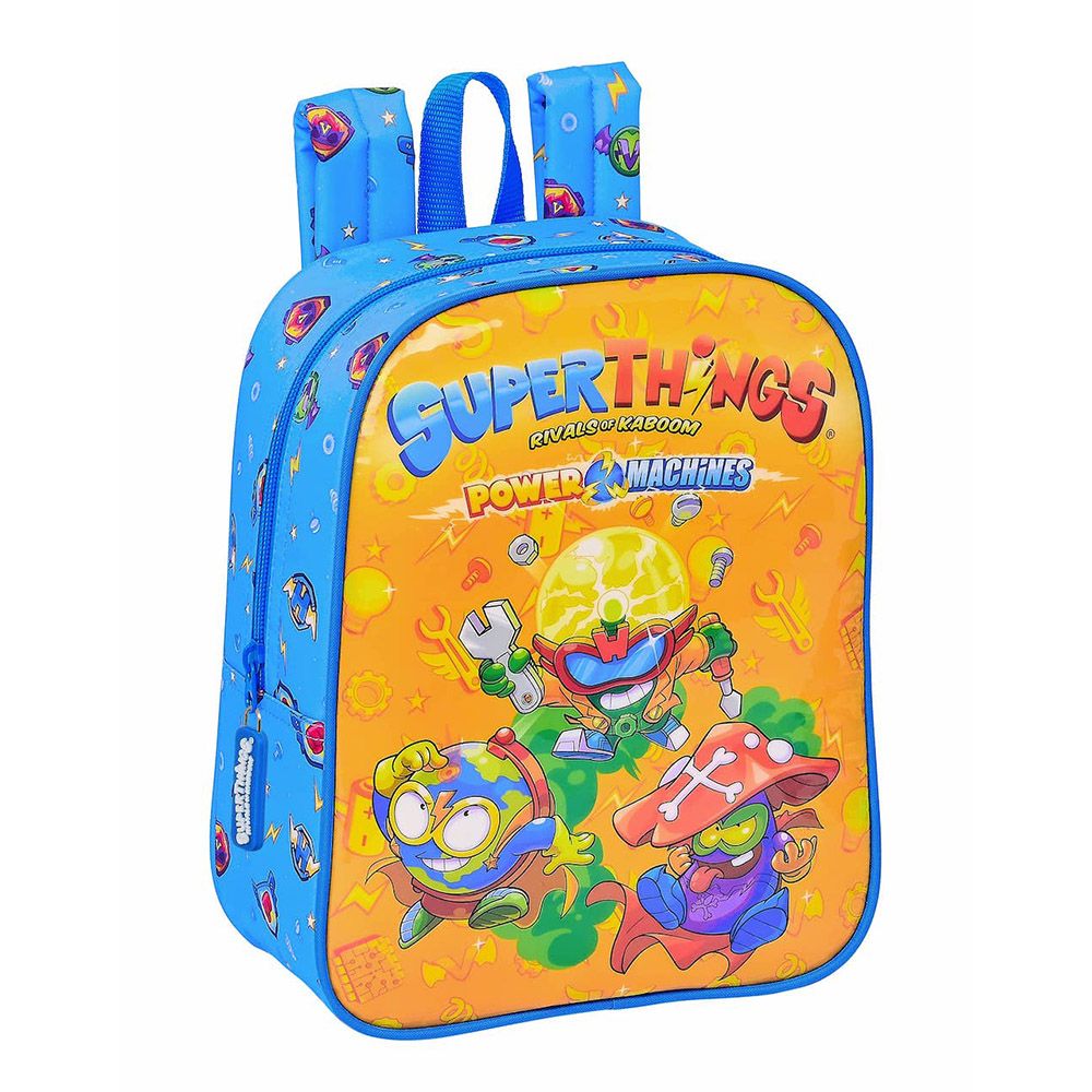 MOCHILA GUARDERIA ADAPT.CARRO SUPERTHINGS "SERIE 7" 22X10X27CM  612176232