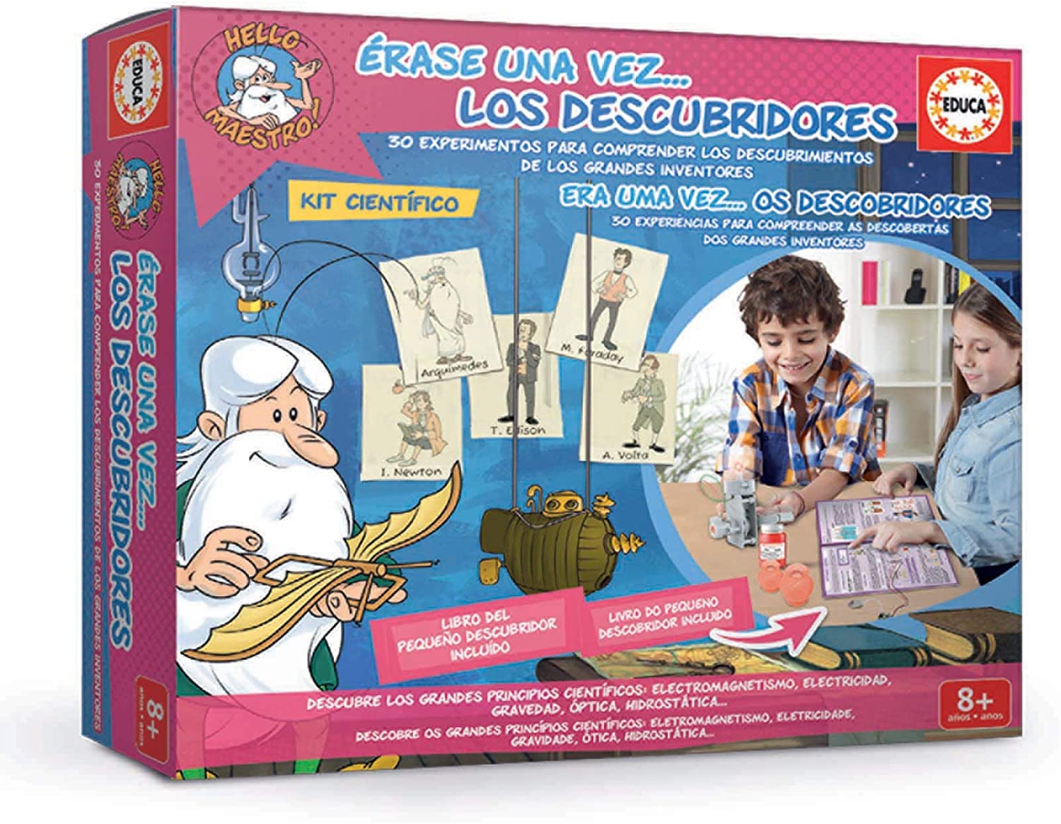 KIT CIENTIFICO ERASE UNA VEZ 18859 - N12721